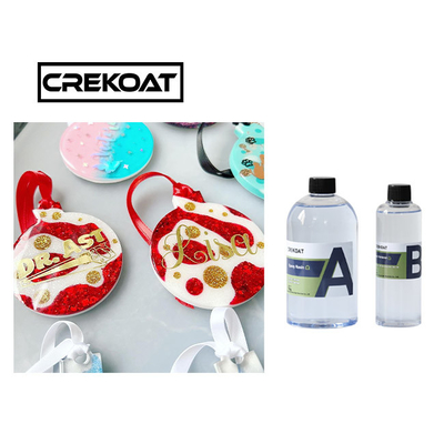 Crystal Clear Casting Epoxy Resin Gelas Perhiasan Resin Cetakan Kerajinan Meratakan Diri