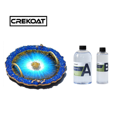 Crystal Clear Casting Epoxy Resin Gelas Perhiasan Resin Cetakan Kerajinan Meratakan Diri