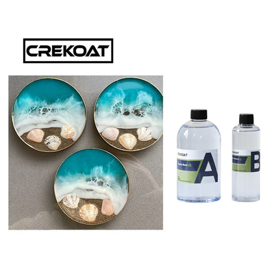 Tahan Lama Casting Clear Epoxy Resin 1Kg Kit Karya Seni Pembuatan Perhiasan Tumbler