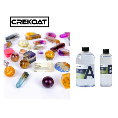 Tahan Lama Casting Clear Epoxy Resin 1Kg Kit Karya Seni Pembuatan Perhiasan Tumbler