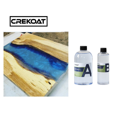 Perhiasan Pelapis Karya Seni Cetakan Meja Sungai Epoxy Resin Bau Rendah Polishing