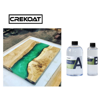 Perhiasan Pelapis Karya Seni Cetakan Meja Sungai Epoxy Resin Bau Rendah Polishing