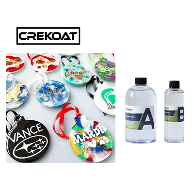 Clear Crystal Epoxy Casting Resin Kit Untuk Pembuatan Perhiasan Kerajinan