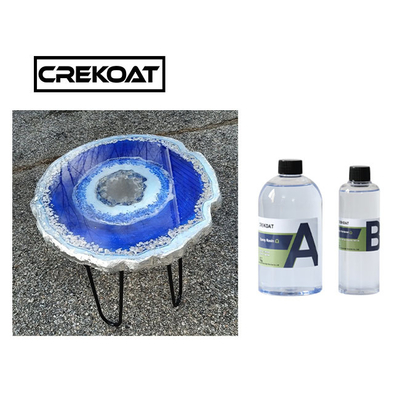 Hard Clear High Gloss Art Resin Epoxy Untuk Coaster Jewelry River Table