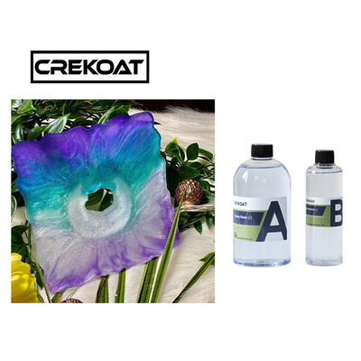 Kit Resin Epoxy Bening Mengkilap Tebal Tahan UV Tidak Beracun
