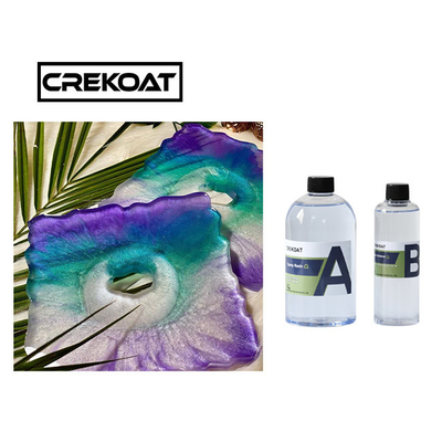 Kit Resin Epoxy Bening Mengkilap Tebal Tahan UV Tidak Beracun