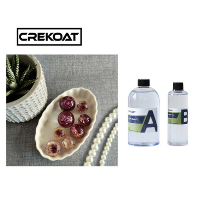 Kit Resin Epoxy Bening Mengkilap Tebal Tahan UV Tidak Beracun