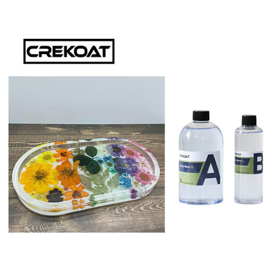 Kit Resin Epoxy Bening Mengkilap Tebal Tahan UV Tidak Beracun