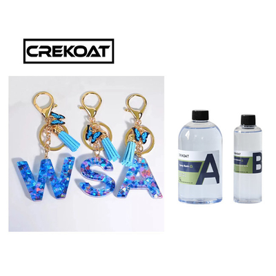 Kit Resin Epoxy Bening Mengkilap Tebal Tahan UV Tidak Beracun