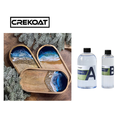 Pelepasan Udara Yang Sangat Baik Resin Epoksi Bening Untuk River Tables Deep Moulds Wood