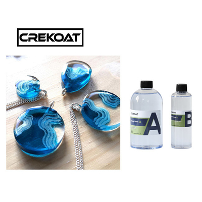 High Gloss Self Leveling Crystal Clear Epoxy Resin Untuk Bagian Atas Meja Perhiasan