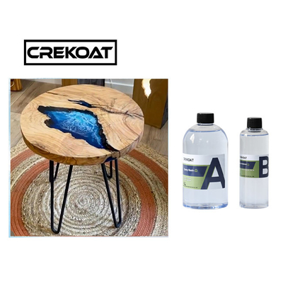 High Gloss Self Leveling Crystal Clear Epoxy Resin Untuk Bagian Atas Meja Perhiasan