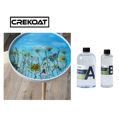 Crystal Clear Super Gloss Epoxy Art Casting Resin Tahan UV