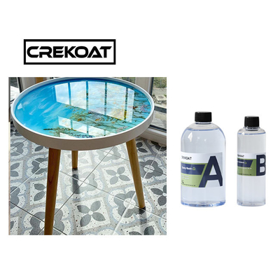 2 Komponen High Gloss Clear Cast Epoxy Resin Untuk Art Bar Tables Tumbler