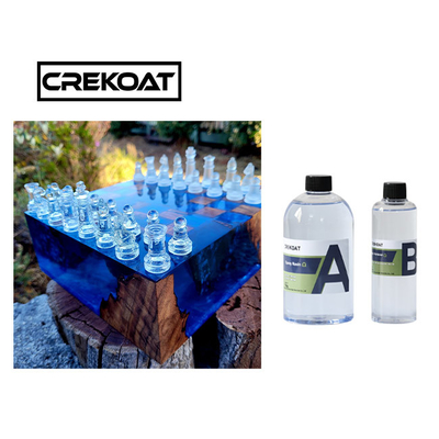 Perhiasan Seni Berbau Rendah Epoxy Resin Cepat Menyembuhkan Kaca Bening Seperti Selesai