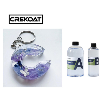 Crystal Clear Hardener Epoxy Resin untuk Pengecoran Perhiasan Seni Meja Bar