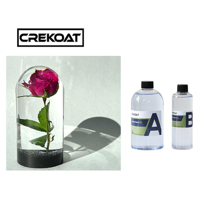 Crystal Clear Hardener Epoxy Resin untuk Pengecoran Perhiasan Seni Meja Bar