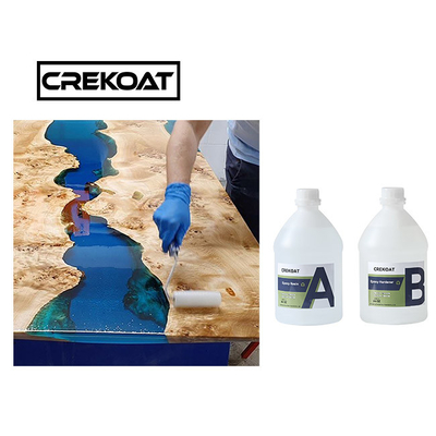 Clear Craft Art Resin 2/1 Epoxy Casting Resin Untuk Meja Sungai
