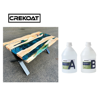 Clear Craft Art Resin 2/1 Epoxy Casting Resin Untuk Meja Sungai