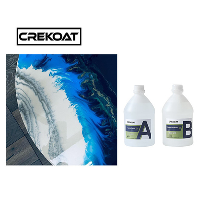 UV Resistance Crystal Clear Epoxy Resin Untuk River Tables Jewelry Casting
