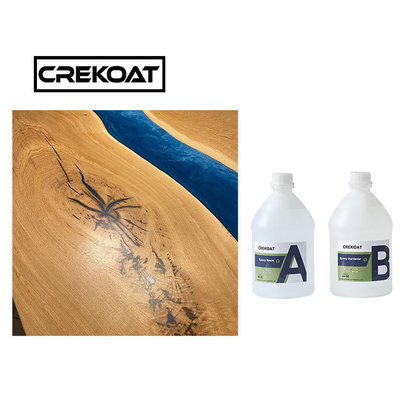 TDS Fast Curing Deep Pour Epoxy Resin Untuk Meja River Table Atas Meja Kayu
