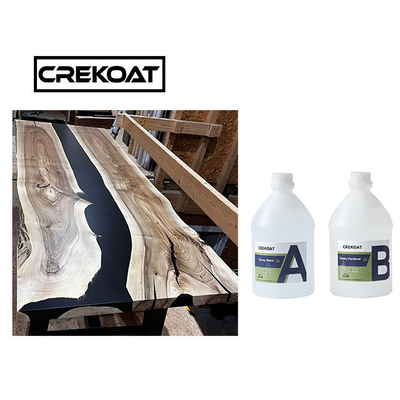 Pengecoran dan Pelapisan Kit Resin Epoksi Bening Kristal Gloss Tinggi