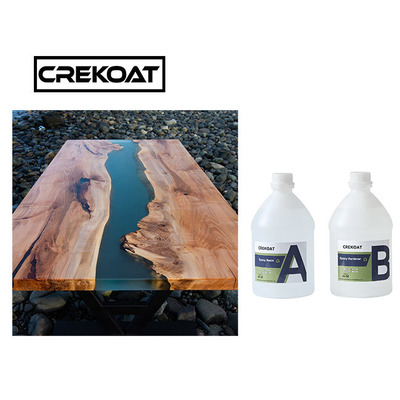 Pengecoran dan Pelapisan Kit Resin Epoksi Bening Kristal Gloss Tinggi