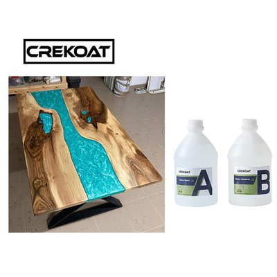 Bubble Free Casting Deep Tuangkan Epoxy Resin Untuk Meratakan Diri Sebening Kristal