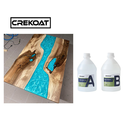 Bubble Free Casting Deep Tuangkan Epoxy Resin Untuk Meratakan Diri Sebening Kristal