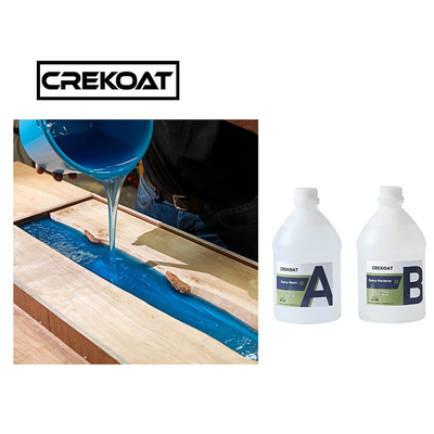 Bubble Free Casting Deep Tuangkan Epoxy Resin Untuk Meratakan Diri Sebening Kristal