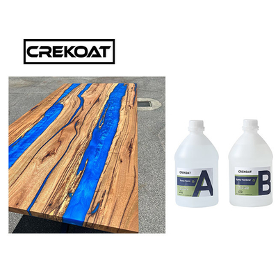 Volume Besar Meja Pengeringan Cepat Atas Epoxy Resin Artwork Liquid Epoxy