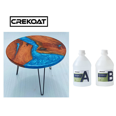 Volume Besar Meja Pengeringan Cepat Atas Epoxy Resin Artwork Liquid Epoxy