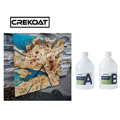 Volume Besar Meja Pengeringan Cepat Atas Epoxy Resin Artwork Liquid Epoxy