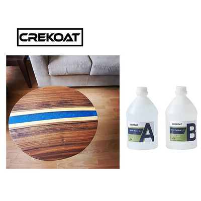 Volume Besar Meja Pengeringan Cepat Atas Epoxy Resin Artwork Liquid Epoxy