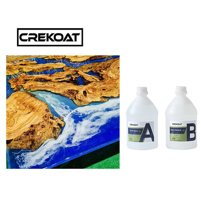 Waktu Curing Lambat Tuang Epoxy Resin Dalam Untuk Cetakan Atas Meja Kayu