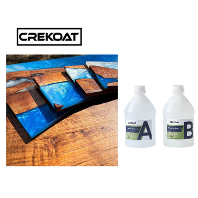 Waktu Curing Lambat Tuang Epoxy Resin Dalam Untuk Cetakan Atas Meja Kayu