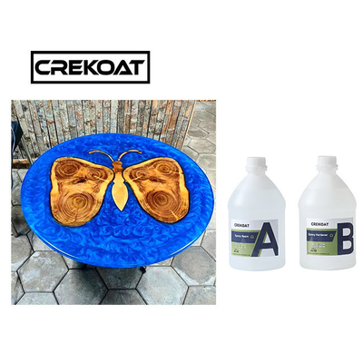 Meja Resin Epoksi Kayu Crystal Clear Resin Seni Tahan UV