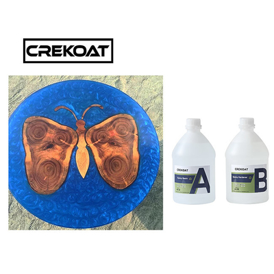 Meja Resin Epoksi Kayu Crystal Clear Resin Seni Tahan UV