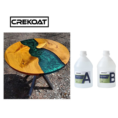 Casting Ultra Clear Deep Pour Epoxy Resin River Table Art Pencampuran Mudah