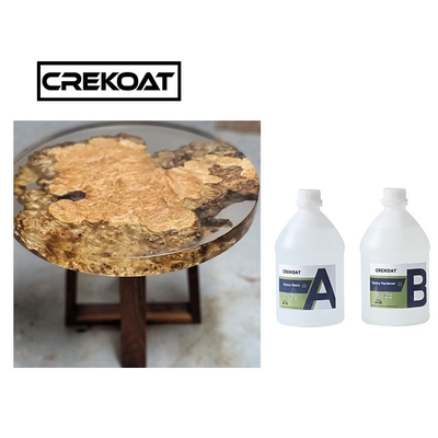 Casting Ultra Clear Deep Pour Epoxy Resin River Table Art Pencampuran Mudah