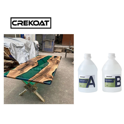 Viskositas Rendah Tuang Dalam Epoxy Resin Casting River Table Kayu Tahan Gores