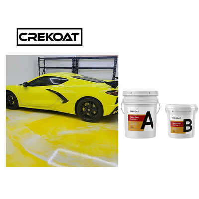 Pengeringan Cepat No Bubble Metallic Epoxy Resin Floor Coating Pearl White
