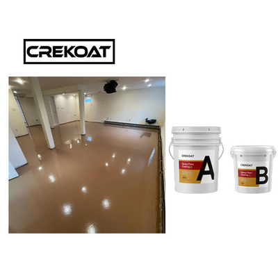 Sistem Resin AB Pelapis Lantai Epoksi Metalik Ramah Lingkungan