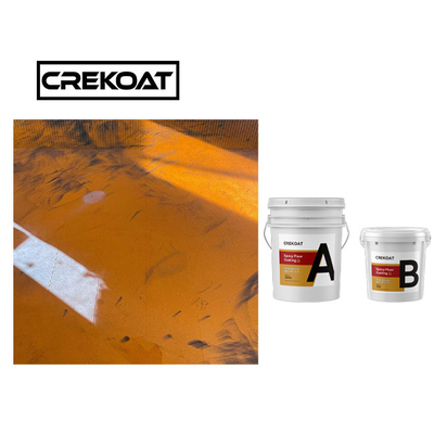 Cat Lantai Logam Resin Epoksi Murni Tahan Panas