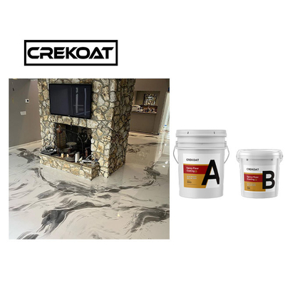 Meja Pelapis Lantai Epoxy Metalik Tahan Air Tahan UV