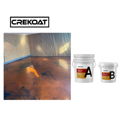 Meja Pelapis Lantai Epoxy Metalik Tahan Air Tahan UV