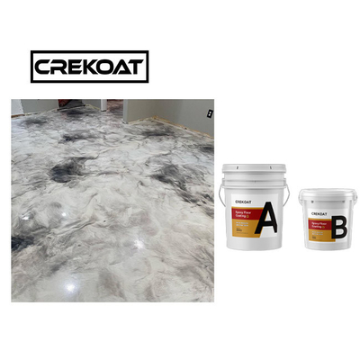 Metalik Aditif Tahan Air Epoxy Resin Clear Epoxy Coating