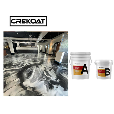 Metalik Aditif Tahan Air Epoxy Resin Clear Epoxy Coating