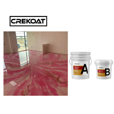 Metalik Aditif Tahan Air Epoxy Resin Clear Epoxy Coating