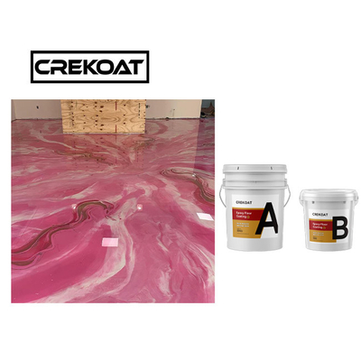 Metalik Aditif Tahan Air Epoxy Resin Clear Epoxy Coating